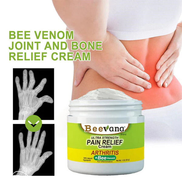 (Pack Of 3) BeeTherapy™ #1 Bee Venom Pain Relief Cream Buy 1 Get 2 Free!! | ⭐️⭐️⭐️⭐️ ⭐️4.9/5 Reviews